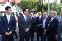 Governador Carlos Massa Ratinho Junior participa da solenidade de posse do presidente da Copel, Daniel Pimentel Slaviero.  -  Curitiba, 16/01/2019  -  Foto: Rodrigo Félix Leal