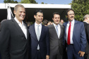 O governador Carlos Massa Ratinho Junior, participou da solenidade de posse do presidente da Copel, Daniel Pimentel Slaviero. Curitiba, 16-01-19. -  Foto: Arnaldo Alves / ANPr.