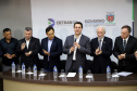 Governador Carlos Massa Ratinho Júnior durante visita ao Detran-Pr  -  Curitiba, 16/01/2019  -  Foto:  José Fernando Ogura/ANPr
