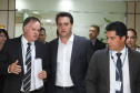 Governador Carlos Massa Ratinho Júnior durante visita ao Detran-Pr  -  Curitiba, 16/01/2019  -  Foto: Rodrigo Félix Leal