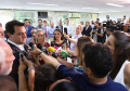 Governador Carlos Massa Ratinho Júnior durante visita ao Detran-Pr  -  Curitiba, 16/01/2019  -  Foto: Rodrigo Félix Leal