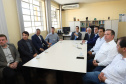 O governador Carlos Massa Ratinho Junior, acompanhou a apresentação das diretrizes de trabalho da nova gestão para a Educação, em encontro com o secretário Renato Feder e funcionários da Secretaria de Educação e do Esporte.Curitiba, 17-01-19.Foto: Foto: Rodrigo Félix Leal