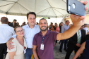 O governador Carlos Massa Ratinho Junior, acompanhou a apresentação das diretrizes de trabalho da nova gestão para a Educação, em encontro com o secretário Renato Feder e funcionários da Secretaria de Educação e do Esporte.Curitiba, 17-01-19.Foto: Foto: Rodrigo Félix Leal