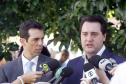 O governador Carlos Massa Ratinho Junior, acompanhou a apresentação das diretrizes de trabalho da nova gestão para a Educação, em encontro com o secretário Renato Feder e funcionários da Secretaria de Educação e do Esporte.Curitiba, 17-01-19.Foto: Arnaldo Alves / ANPr.