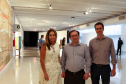 O procurador federal Deltan Dallagnol, coordenador da Operação Lava Jato em Curitiba, e o professor de Harvard, Mathew Stephenson, especializado em estudos sobre corrupção, estiveram no Museu Oscar Niemeyer (MON) nesta sexta-feira (18). Eles foram recebidos pela diretora-presidente Juliana Vosnika.  -  Curitiba, 18/01/2019  -  Foto: Eduardo Alves Cruz/MON