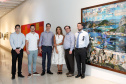 O procurador federal Deltan Dallagnol, coordenador da Operação Lava Jato em Curitiba, e o professor de Harvard, Mathew Stephenson, especializado em estudos sobre corrupção, estiveram no Museu Oscar Niemeyer (MON) nesta sexta-feira (18). Eles foram recebidos pela diretora-presidente Juliana Vosnika.  -  Curitiba, 18/01/2019  -  Foto: Eduardo Alves Cruz/MON