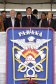 O governador Carlos Massa Ratinho Junior participa da solenidade de troca de comando do Corpo de Bombeiros do Paraná. O coronel Samuel Prestes assume o comando, em substituição ao coronel Antônio Carlos de Morais, que ocupava interinamente o cargo.  -  Curitiba, 21/01/2019  -  Foto: Arnaldo Alves/ANPr