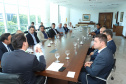 O governador Carlos Massa Ratinho Junior se reuniu nesta segunda-feira (21) com deputados estaduais e confirmou sua disposição ao trabalho conjunto com a Assembleia Legislativa.  -  Curitiba, 21/01/2019  -  Foto: Rodrigo Félix Leal