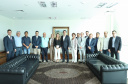 O governador Carlos Massa Ratinho Junior se reuniu nesta segunda-feira (21) com deputados estaduais e confirmou sua disposição ao trabalho conjunto com a Assembleia Legislativa.  -  Curitiba, 21/01/2019  -  Foto: Rodrigo Félix Leal