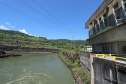 Governador Carlos Massa Ratinho Junior, acompanhado do presidente da Copel, Daniel Pimentel, visita a Usina Governador Bento Munhoz da Rocha Netto (Foz do Areia), no município de Pinhão  -  Pinhão, 22/01/2019  -  Foto: Rodrigo Félix Leal