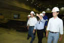 Governador Carlos Massa Ratinho Junior, acompanhado do presidente da Copel, Daniel Pimentel, visita a Usina Governador Bento Munhoz da Rocha Netto (Foz do Areia), no município de Pinhão  -  Pinhão, 22/01/2019  -  Foto: Rodrigo Félix Leal