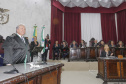 O governador Carlos Massa Ratinho Junior participa da posse de Nestor Baptista na Presidência do Tribunal de Contas do Estado do Paraná.  -  Curitiba, 23-01-19Foto: Arnaldo Alves / ANPr.