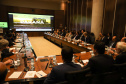 As futuras campanhas que o Governo do Estado vai realizar para fortalecer o turismo do Paraná foram apresentadas nesta terça-feira (29) na reunião do governador Carlos Massa Ratinho Junior com o secretariado.  Curitiba,29/01/2019 - Foto: Rodrigo Felix Leal/ANPr