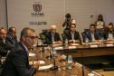 As futuras campanhas que o Governo do Paraná vai realizar para fortalecer o turismo do Paraná foram apresentadas nesta terça-feira (29) na reunião do governador Carlos Massa Ratinho Junior com o secretariado. Na foto, o secretário de Estado da Comunicação e da Cultura, Hudson José.  -   Curitiba,29/01/2019 - Foto: Maurílio Cheli/ANPr