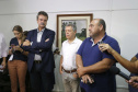 O professor de Engenharia Ambiental da UFPr, Eduardo Gobbi, falou sobre situação das barragens do Paraná.Curitiba, 29-01-19.Foto: Arnaldo Alves / ANPr.