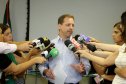 Coletiva de imprensa sobre o enfrentamento da febre amarela no Paraná. Na foto, Nestor Werner, diretor geral da Secretaria da Saúde. -  Curitiba, 30/01/2019  -  Foto: Jaelson Lucas/ANPr