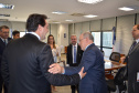 O governador Carlos Massa Ratinho Junior cumpriu nesta quarta-feira (30) em Brasília agenda com ministros de Estado, autoridades do Poder Judiciário e órgãos de fiscalização. - Brasília, 30/01/2019 - Foto: Divulgação ANPr