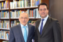 O governador Carlos Massa Ratinho Junior cumpriu nesta quarta-feira (30) em Brasília agenda com ministros de Estado, autoridades do Poder Judiciário e órgãos de fiscalização. - Brasília, 30/01/2019 - Foto: Divulgação ANPr