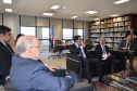 O governador Carlos Massa Ratinho Junior cumpriu nesta quarta-feira (30) em Brasília agenda com ministros de Estado, autoridades do Poder Judiciário e órgãos de fiscalização. - Brasília, 30/01/2019 - Foto: Divulgação ANPr