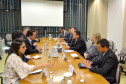 O governador Carlos Massa Ratinho Junior cumpriu nesta quarta-feira (30) em Brasília agenda com ministros de Estado, autoridades do Poder Judiciário e órgãos de fiscalização. Na foto, o governador  com o ministro Adalberto Santos de Vasconcelos, secretário especial da Secretaria do Programa de Parcerias de Investimentos (PPI). -  Brasília, 30/01/2019  -  Foto: Divulgação ANPr