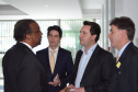 O governador Carlos Massa Ratinho Junior cumpriu nesta quarta-feira (30) em Brasília agenda com ministros de Estado, autoridades do Poder Judiciário e órgãos de fiscalização. - Brasília, 30/01/2019 - Foto: Divulgação ANPr