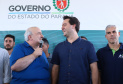 O governador Carlos Massa Ratinho Junior e o prefeito de Curitiba, Rafael Greca, inauguraram neste sábado (02) um parque esportivo no Bairro Novo. A estrutura conta com quadra de futebol com grama sintética, pista de skate com oito obstáculos e quadra poliesportiva. Curitiba,02/02/2019 - Foto: Rodrigo Félix Leal/ANPr