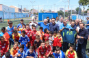 O governador Carlos Massa Ratinho Junior e o prefeito de Curitiba, Rafael Greca, inauguraram neste sábado (02) um parque esportivo no Bairro Novo. A estrutura conta com quadra de futebol com grama sintética, pista de skate com oito obstáculos e quadra poliesportiva. Curitiba,02/02/2019 - Foto: Rodrigo Félix Leal/ANPr