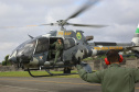 O Governo do Paraná enviou uma equipe aérea para Brumadinho (MG) com o objetivo de auxiliar nas buscas pelas vítimas do rompimento da barragem ocorrida na sexta-feira (25/01). Cinco integrantes do Batalhão de Polícia Militar de Operações Aéreas (BPMOA) viajaram neste domingo (03/02), somando-se à equipe do Corpo de Bombeiros que está naquele estado, incluída na força tarefa de buscas pelas vítimas desde o último domingo (27/01). - Curitiba, 03/02/2019 - Foto: Jaelson Lucas/ANPr