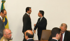 O governador Carlos Massa Ratinho Junior participou nesta segunda-feira (4), em Brasília, do lançamento do projeto de lei anticrime apresentado pelo ministro da Justiça e Segurança Pública, Sergio Moro. O governador colocou a estrutura do Estado à disposição para implantar as medidas no Paraná. - Brasília, 04/02/2019 - Foto: Rodrigo Félix Leal/ANPr