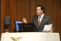 Governador Carlos Massa Ratinho Junior, apresenta Programa de Governo para Deputados na Assembleia Legislativa. Curitiba, 04/02/2019. Foto: Rodrigo Félix Leal/ANPr