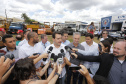 O governador Carlos Massa Ratinho Junior autoriza o início das obras de recuperação do Contorno Sul de Maringá (Noroeste). A obra será feita com recursos do Governo do Estado.  -  Maringá, 06/02/2019  -  Foto: Arnaldo Alves/ANPr