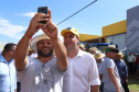 O governador Carlos Massa Ratinho Júnior entregou nesta quinta-feira (7), durante o Show Rural, em Cascavel, três tratores agrícolas para produtores do município de Catanduvas.  -  Cascavel, 07/02/2019  -  Foto: Rodrigo Félix Leal/ANPr