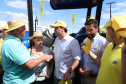 O governador Carlos Massa Ratinho Júnior entregou nesta quinta-feira (7), durante o Show Rural, em Cascavel, três tratores agrícolas para produtores do município de Catanduvas.  -  Cascavel, 07/02/2019  -  Foto: Rodrigo Félix Leal/ANPr