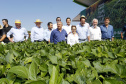 O governador Carlos Massa Ratinho Junior recebe a ministra da Agricultura, Pecuária e Abastecimento, Tereza Cristina, no Show Rural Coopavel.  -  Cascavel, 08/02/2019  -  Foto: Arnaldo Alves/ANPr