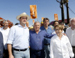 O governador Carlos Massa Ratinho Junior recebe a ministra da Agricultura, Pecuária e Abastecimento, Tereza Cristina, no Show Rural Coopavel.  -  Cascavel, 08/02/2019  -  Foto: Arnaldo Alves/ANPr