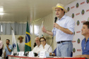 O governador Carlos Massa Ratinho Junior recebe a ministra da Agricultura, Pecuária e Abastecimento, Tereza Cristina, no Show Rural Coopavel.  -  Cascavel, 08/02/2019  -  Foto: Arnaldo Alves/ANPr