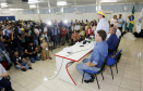 O governador Carlos Massa Ratinho Junior recebe a ministra da Agricultura, Pecuária e Abastecimento, Tereza Cristina, no Show Rural Coopavel.  -  Cascavel, 08/02/2019  -  Foto: Arnaldo Alves/ANPr