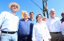 O governador Carlos Massa Ratinho Junior recebe a ministra da Agricultura, Pecuária e Abastecimento, Tereza Cristina, no Show Rural Coopavel. - Cascavel, 08/02/2019 - Foto: Rodrigo Félix Leal/ANPr