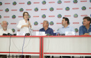 O governador Carlos Massa Ratinho Junior recebe a ministra da Agricultura, Pecuária e Abastecimento, Tereza Cristina, no Show Rural Coopavel. - Cascavel, 08/02/2019 - Foto: Rodrigo Félix Leal/ANPr