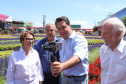 O governador Carlos Massa Ratinho Junior recebe a ministra da Agricultura, Pecuária e Abastecimento, Tereza Cristina, no Show Rural Coopavel. - Cascavel, 08/02/2019 - Foto: Rodrigo Félix Leal/ANPr