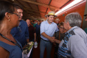 O governador Carlos Massa Ratinho Junior recebe a ministra da Agricultura, Pecuária e Abastecimento, Tereza Cristina, no Show Rural Coopavel. - Cascavel, 08/02/2019 - Foto: Rodrigo Félix Leal/ANPr