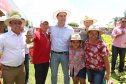 O governador Carlos Massa Ratinho Junior recebe a ministra da Agricultura, Pecuária e Abastecimento, Tereza Cristina, no Show Rural Coopavel. - Cascavel, 08/02/2019 - Foto: Rodrigo Félix Leal/ANPr