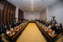 Governador Carlos Massa Ratinho Júnior, durante reunião com a equipe de governo. - Curitiba, 07/02/2019 -Foto: Geraldo Bubniak/ANPr