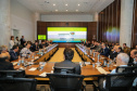 Governador Carlos Massa Ratinho Júnior, durante reunião com a equipe de governo. - Curitiba, 07/02/2019 -Foto: Geraldo Bubniak/ANPr