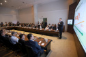 Governador Carlos Massa Ratinho Júnior coordena reunião com  equipe de Governo  -  Curitiba, 12/02/2019  -  Foto: Rodrigo Félix Leal/ANPr