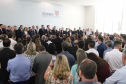 O governador Carlos Massa Ratinho Junior deu posse, em cerimônia no Palácio Iguaçu, ao secretário de Estado do Desenvolvimento Sustentável e Turismo, Marcio Nunes, e aos presidentes das autarquias vinculadas à pasta. Foram empossados os presidentes do Instituto Água e Terra, Everton Souza; do Simepar, Eduardo Alvin; da Paraná Desenvolvimento, Eduardo Bekin; e da Paraná Turismo, João Jacob Mehl. - Curitiba, 12/02/2019 - Foto: José Fernando Ogura/ANPr