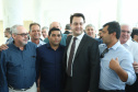 O governador Carlos Massa Ratinho Junior deu posse, em cerimônia no Palácio Iguaçu, ao secretário de Estado do Desenvolvimento Sustentável e Turismo, Marcio Nunes, e aos presidentes das autarquias vinculadas à pasta. Foram empossados os presidentes do Instituto Água e Terra, Everton Souza; do Simepar, Eduardo Alvin; da Paraná Desenvolvimento, Eduardo Bekin; e da Paraná Turismo, João Jacob Mehl. - Curitiba, 12/02/2019 - Foto: Rodrigo Félix Leal/ANPr