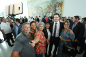 O governador Carlos Massa Ratinho Junior deu posse, em cerimônia no Palácio Iguaçu, ao secretário de Estado do Desenvolvimento Sustentável e Turismo, Marcio Nunes, e aos presidentes das autarquias vinculadas à pasta. Foram empossados os presidentes do Instituto Água e Terra, Everton Souza; do Simepar, Eduardo Alvin; da Paraná Desenvolvimento, Eduardo Bekin; e da Paraná Turismo, João Jacob Mehl. - Curitiba, 12/02/2019 - Foto: Rodrigo Félix Leal/ANPr