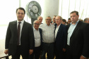 O governador Carlos Massa Ratinho Junior deu posse, em cerimônia no Palácio Iguaçu, ao secretário de Estado do Desenvolvimento Sustentável e Turismo, Marcio Nunes, e aos presidentes das autarquias vinculadas à pasta. Foram empossados os presidentes do Instituto Água e Terra, Everton Souza; do Simepar, Eduardo Alvin; da Paraná Desenvolvimento, Eduardo Bekin; e da Paraná Turismo, João Jacob Mehl. - Curitiba, 12/02/2019 - Foto: Rodrigo Félix Leal/ANPr
