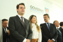 O governador Carlos Massa Ratinho Junior deu posse, em cerimônia no Palácio Iguaçu, ao secretário de Estado do Desenvolvimento Sustentável e Turismo, Marcio Nunes, e aos presidentes das autarquias vinculadas à pasta. Foram empossados os presidentes do Instituto Água e Terra, Everton Souza; do Simepar, Eduardo Alvin; da Paraná Desenvolvimento, Eduardo Bekin; e da Paraná Turismo, João Jacob Mehl. - Curitiba, 12/02/2019 - Foto: Rodrigo Félix Leal/ANPr